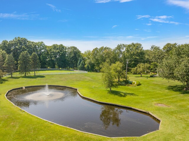 6130 Eidson Rd, Saint Joseph, MI 49085 - surrounding community featuring a water view and a lawn