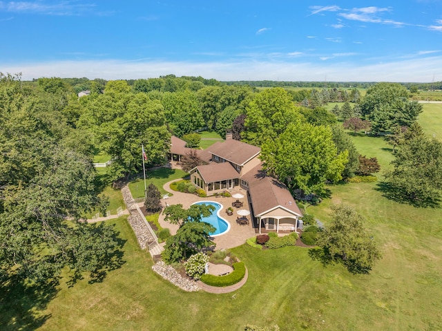 6130 Eidson Rd, Saint Joseph, MI 49085 - aerial view of a pool area