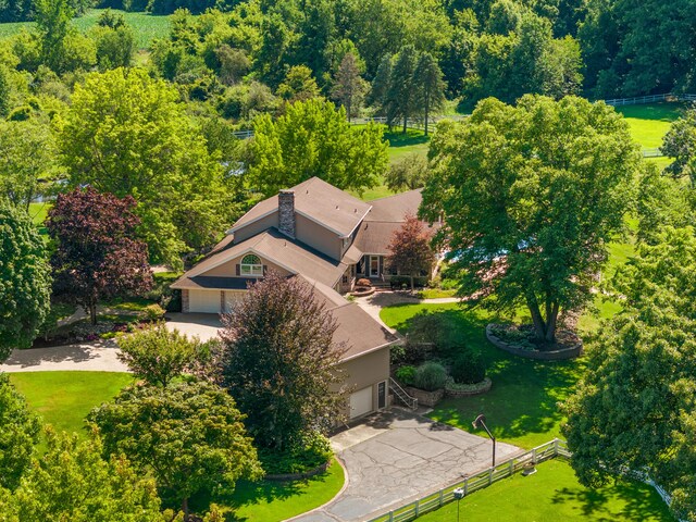 6130 Eidson Rd, Saint Joseph, MI 49085 - aerial view of property and surrounding area