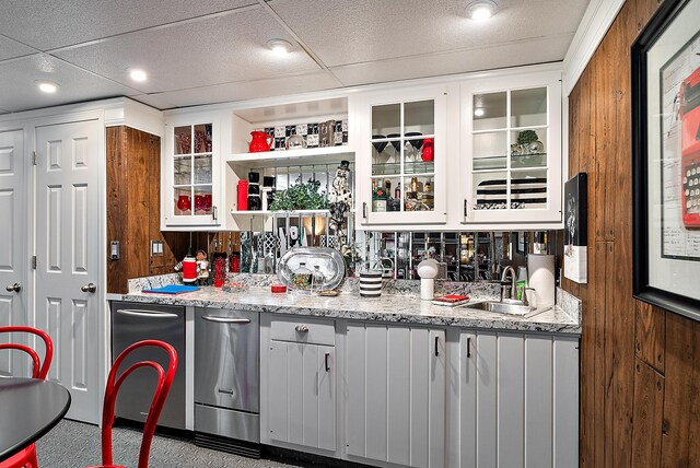 6130 Eidson Rd, Saint Joseph, MI 49085 - view of indoor wet bar