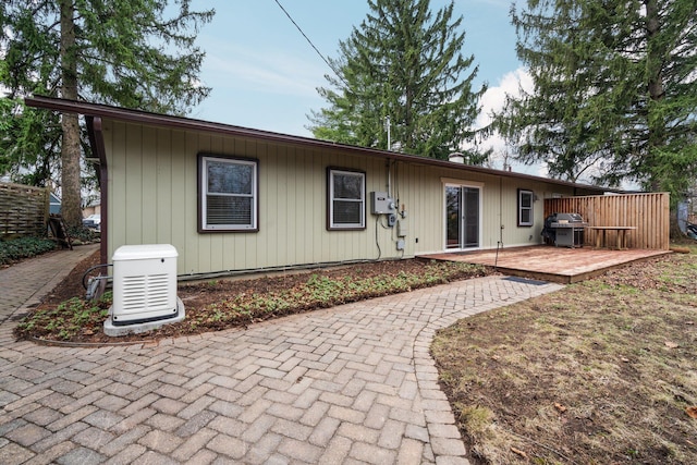 1506 Hillridge Blvd, Ann Arbor, MI 48103 - back of house with a patio
