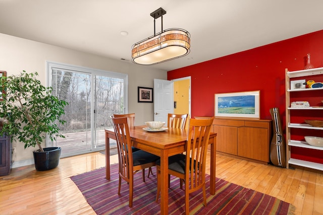 1506 Hillridge Blvd, Ann Arbor, MI 48103 - dining room with light wood-style flooring