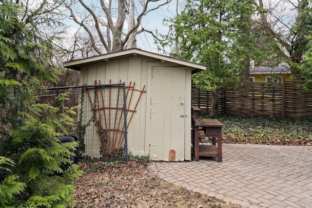 1506 Hillridge Blvd, Ann Arbor, MI 48103 - view of shed featuring fence