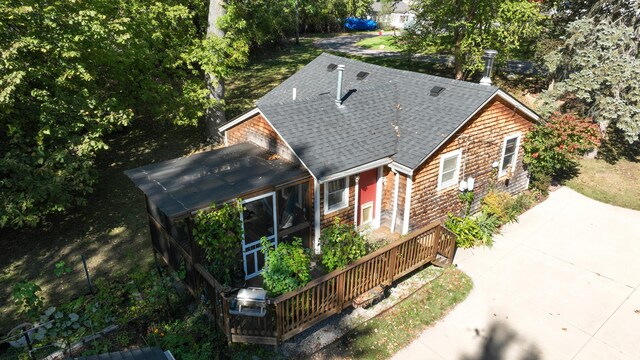 306 Eubank St, Novi, MI 48377 - view from above of property