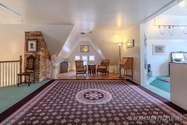 234 Madison Ave SE, Grand Rapids, MI 49503 - bonus room with lofted ceiling and carpet floors