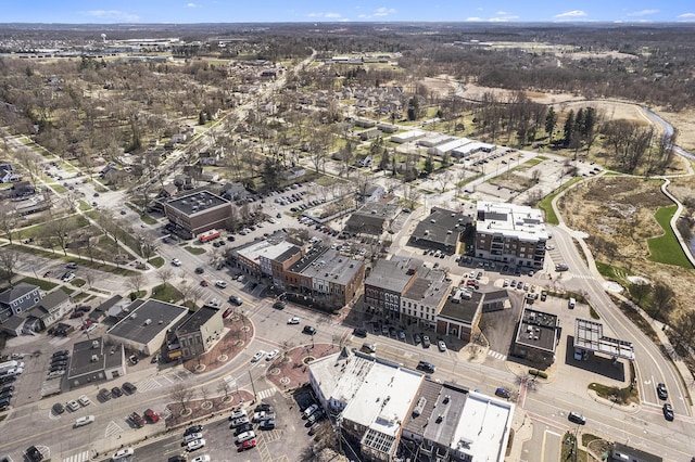 aerial view
