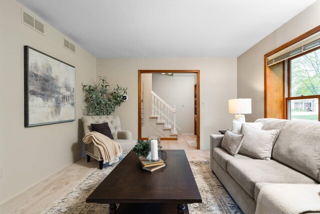 1569 Sheffield Dr, Ypsilanti, MI 48198 - living room with stairs