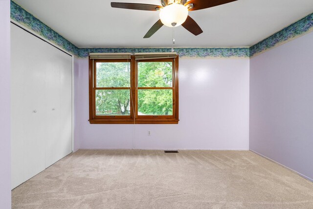 1569 Sheffield Dr, Ypsilanti, MI 48198 - carpeted spare room with ceiling fan
