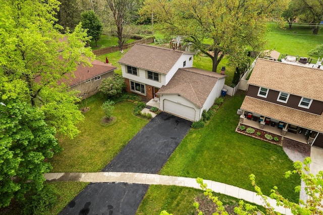 1569 Sheffield Dr, Ypsilanti, MI 48198 - view from above of property