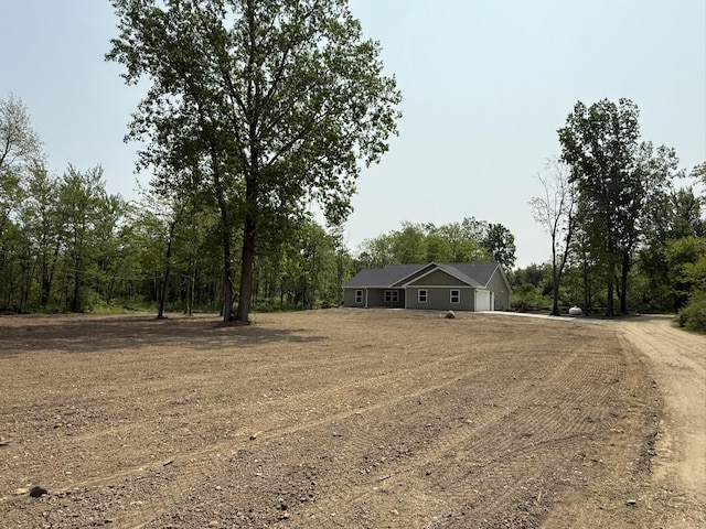 4745 Keith Rd, Hillsdale, MI 49242 - view of front of home with driveway and a garage