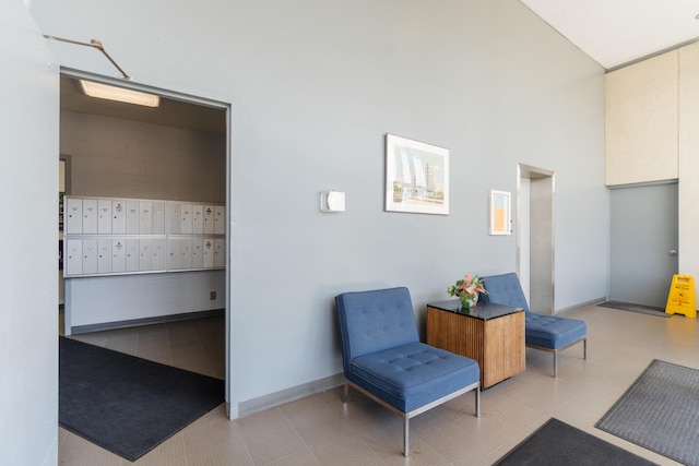 view of community lobby