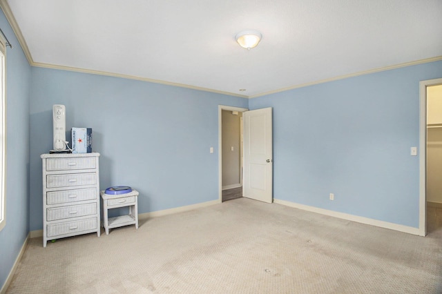 15330 Krueger St Unit 19, Spring Lake, MI 49456 - bedroom featuring crown molding, carpet flooring, and baseboards