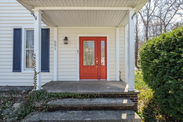 551 W Bridge St, Plainwell, MI 49080 - view of property entrance