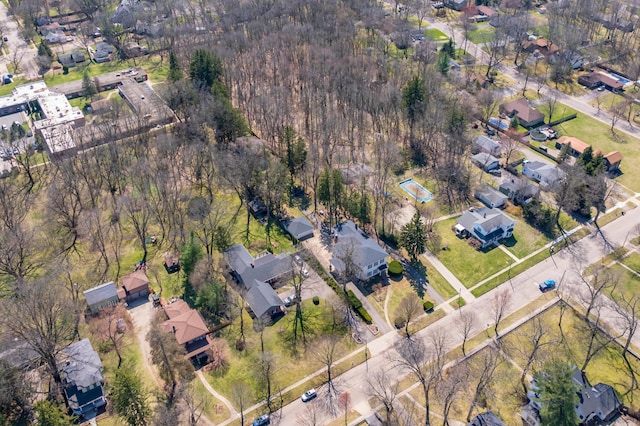 551 W Bridge St, Plainwell, MI 49080 - aerial view with a residential view