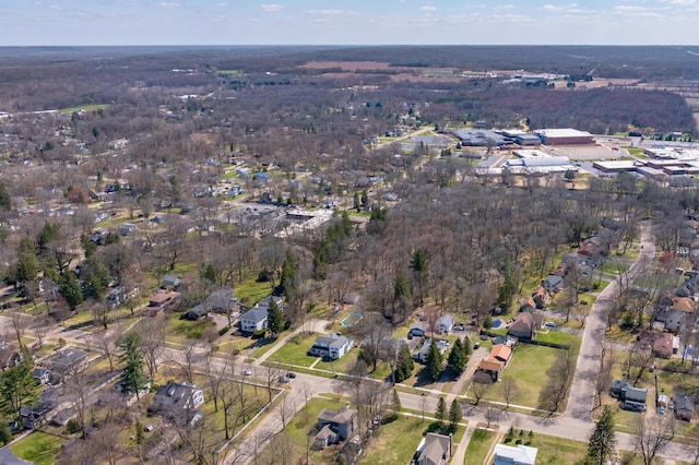551 W Bridge St, Plainwell, MI 49080 - birds eye view of property featuring a residential view