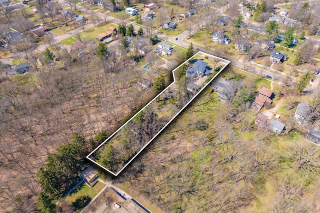 551 W Bridge St, Plainwell, MI 49080 - drone / aerial view
