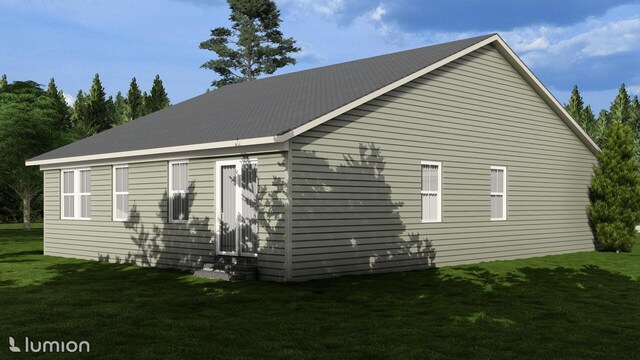 775 Reagan Ln, Milan, MI 48160 - view of home's exterior featuring a yard