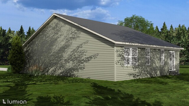 775 Reagan Ln, Milan, MI 48160 - view of side of property with a yard