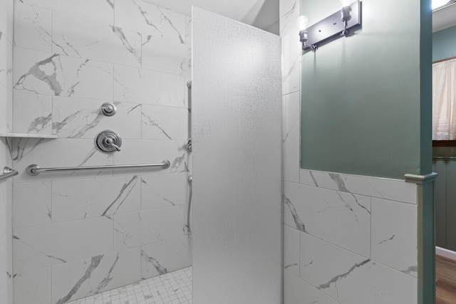 4675 Treat Hwy, Adrian, MI 49221 - full bathroom with a tile shower
