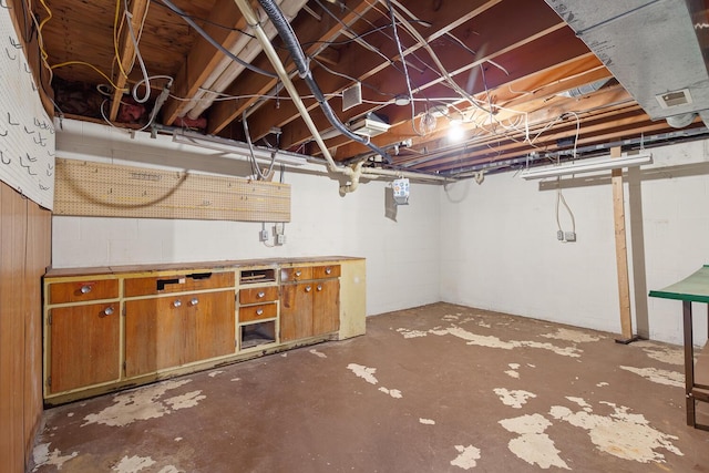 4675 Treat Hwy, Adrian, MI 49221 - view of unfinished basement