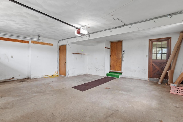 4675 Treat Hwy, Adrian, MI 49221 - garage with a garage door opener