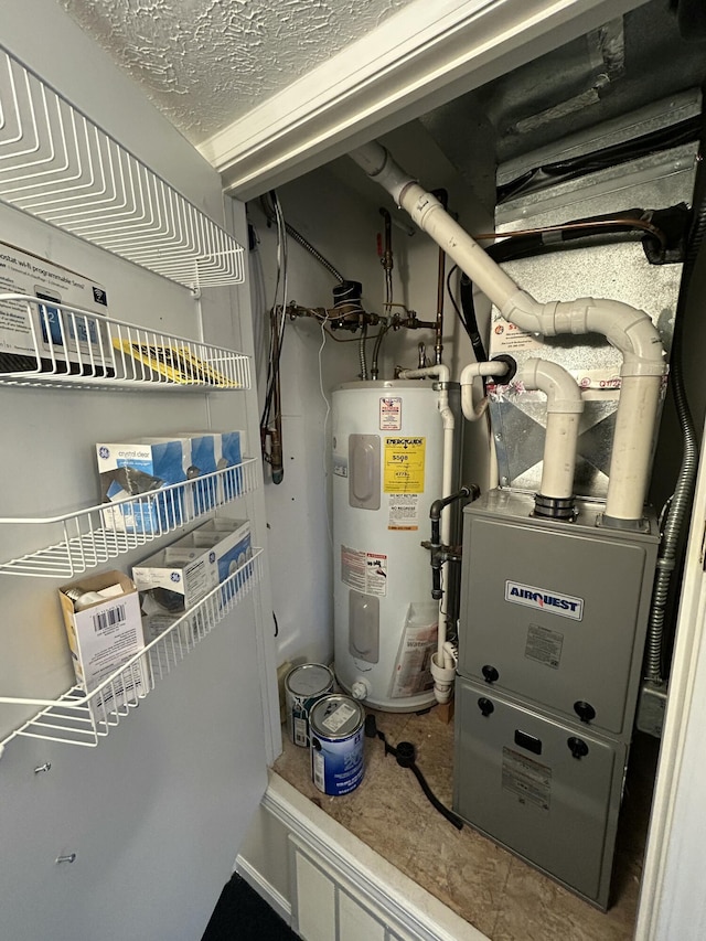 utilities featuring water heater