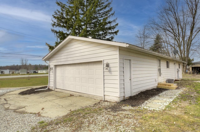8550 Gratiot Ave, Columbus, MI 48063 - view of detached garage