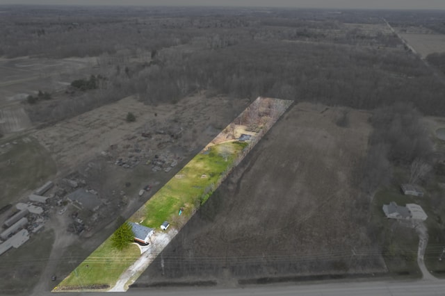 8550 Gratiot Ave, Columbus, MI 48063 - drone / aerial view