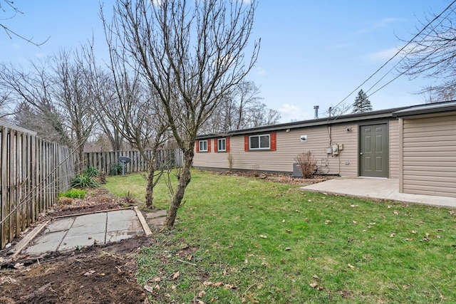 2817 Cumberland Ave, Ann Arbor, MI 48104 - view of yard with a patio and a fenced backyard