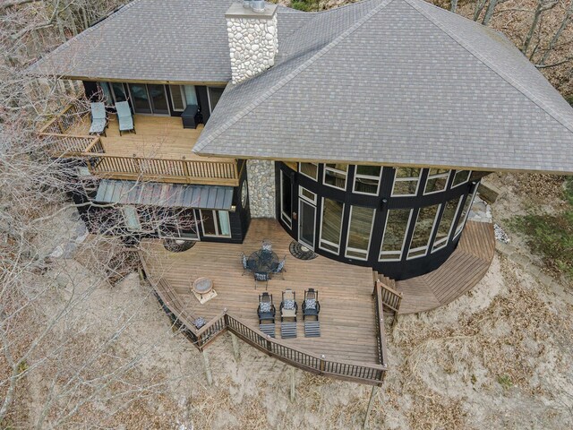 6993 S Lakeshore Dr, Pentwater, MI 49449 - aerial view
