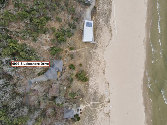 6993 S Lakeshore Dr, Pentwater, MI 49449 - bird's eye view