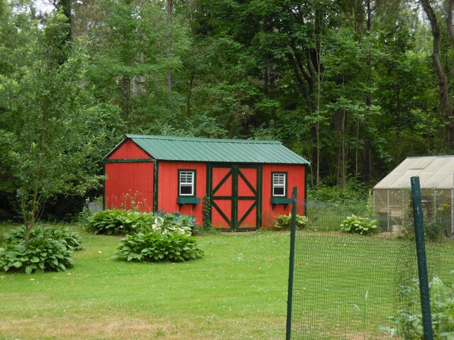 7190 Thornapple River Ct SE, Alto, MI 49302 - view of outbuilding with an outbuilding