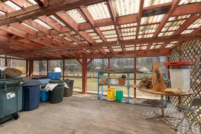 7190 Thornapple River Ct SE, Alto, MI 49302 - exterior space featuring a deck
