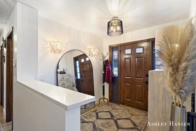 5615 Egypt Valley Ave NE, Belmont, MI 49306 - foyer entrance featuring wood finished floors