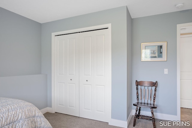 1549 Center Hill Rd SE Unit 37, Lowell, MI 49331 - bedroom featuring carpet, a closet, and baseboards