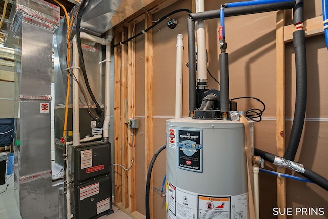 1549 Center Hill Rd SE Unit 37, Lowell, MI 49331 - utilities with gas water heater and heating unit