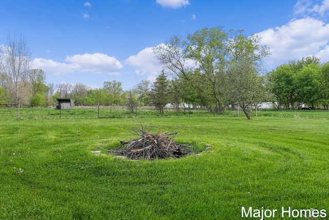 1864 92nd St SW, Byron Center, MI 49315 - view of grassy yard featuring a view of rural / pastoral area