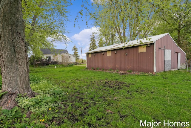 1864 92nd St SW, Byron Center, MI 49315 - view of grassy yard with an outbuilding