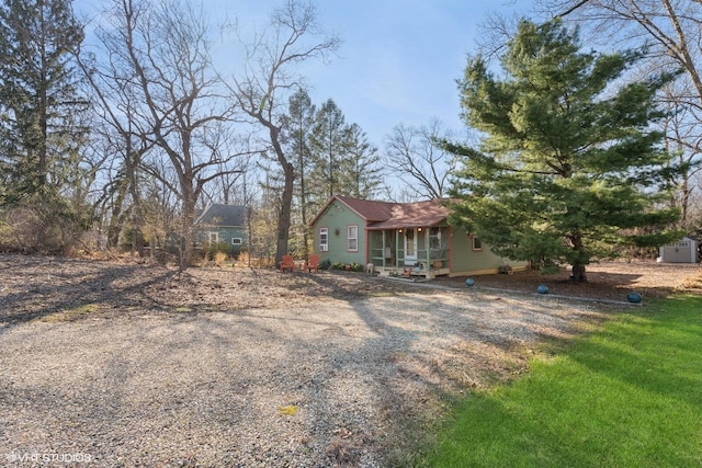 46353 Grand Beach Rd, Grand Beach, MI 49117 - view of yard