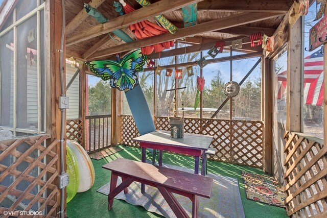 46353 Grand Beach Rd, Grand Beach, MI 49117 - view of sunroom / solarium