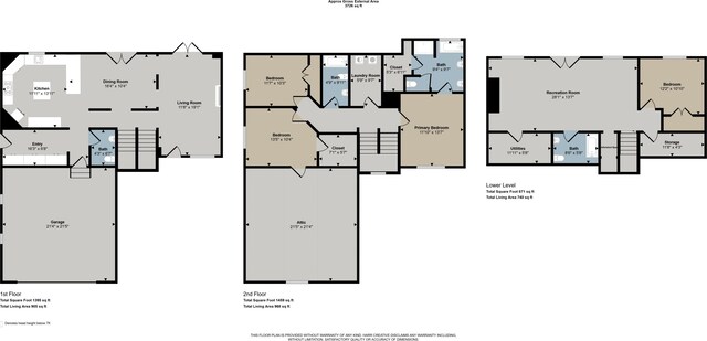 3969 Murray View Ave NE, Lowell, MI 49331 - floor plan