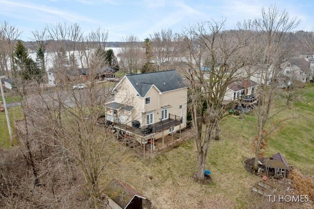 3969 Murray View Ave NE, Lowell, MI 49331 - drone / aerial view