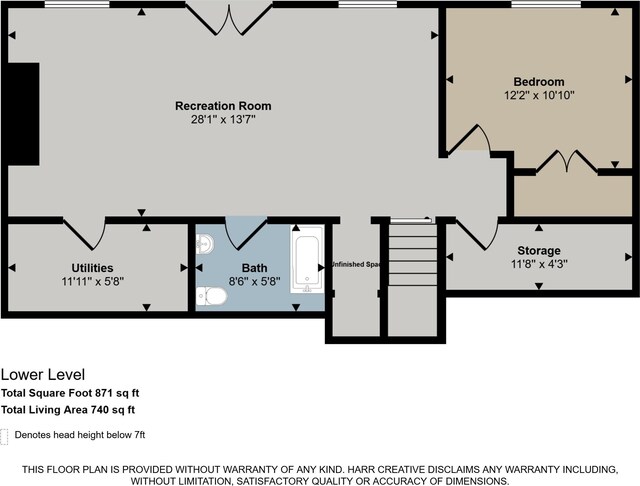 3969 Murray View Ave NE, Lowell, MI 49331 - floor plan
