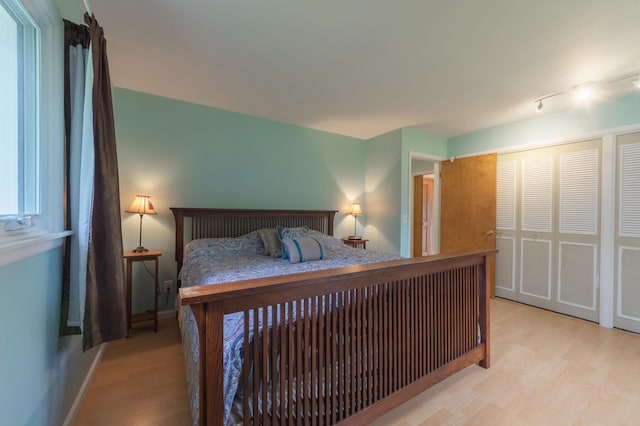 3010 Hill An Brook Dr, Portage, MI 49024 - bedroom with light wood finished floors