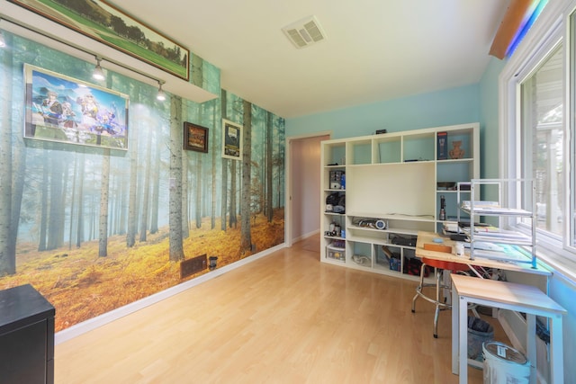 3010 Hill An Brook Dr, Portage, MI 49024 - office space featuring wood finished floors