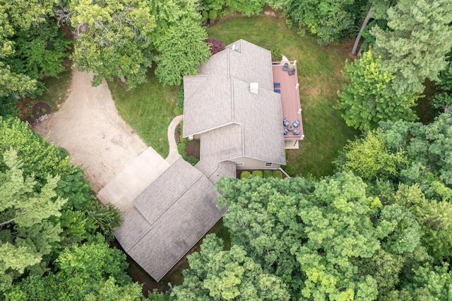 8702 E 98th St, Howard City, MI 49329 - view from above of property