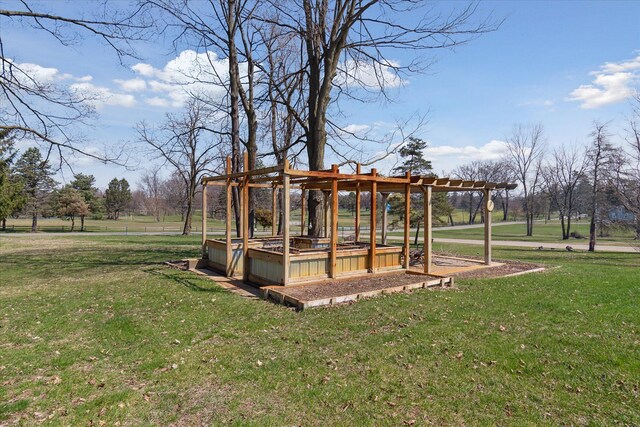 846 Morton Rd, Horton, MI 49246 - view of property's community with a lawn