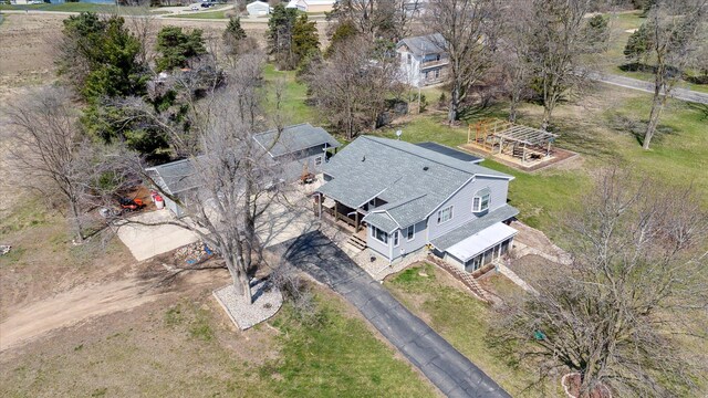 846 Morton Rd, Horton, MI 49246 - bird's eye view