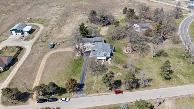 846 Morton Rd, Horton, MI 49246 - aerial view with a rural view