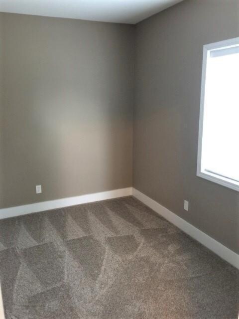 201 E Danaher St, Ludington, MI 49431 - spare room with baseboards and dark carpet